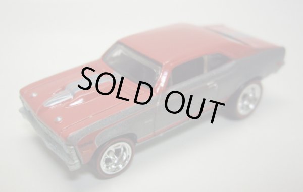 画像1: LOOSE - 2011 GARAGE 20CAR SET (バラシ） 【'68 CHEVY NOVA】　FLAT GRAY-RED/RR