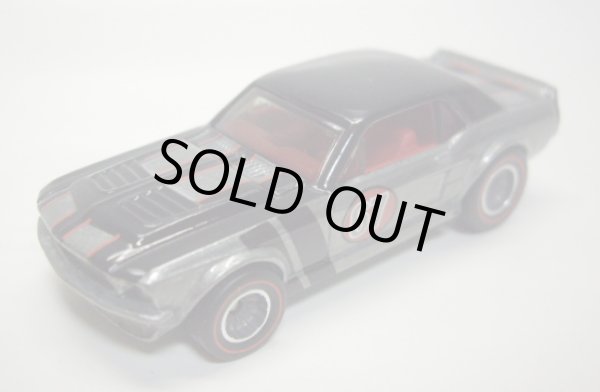 画像1: LOOSE - 2011 GARAGE 30CAR SET (バラシ） 【CUSTOM '67 FORD MUSTANG COUPE】　ZAMAC/RR