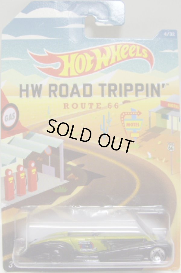 画像1: 2014 WALMART EXCLUSIVE - HW ROAD TRIPPIN' 【CUSTOM CADILLAC FLEETWOOD】 BLACK-LIME/SK5