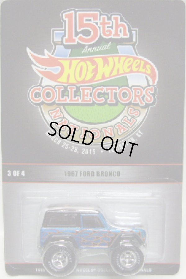 画像1: 15th Annual Collector's NATIONALS 【'67 FORD BRONCO】 SPEC.BLUE/RR (2000台限定）