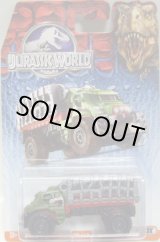 画像: 2015 MATCHBOX "JURASSIC WORLD" 【MAULER HAULER】 OLIVE-RED (NEW CAST)