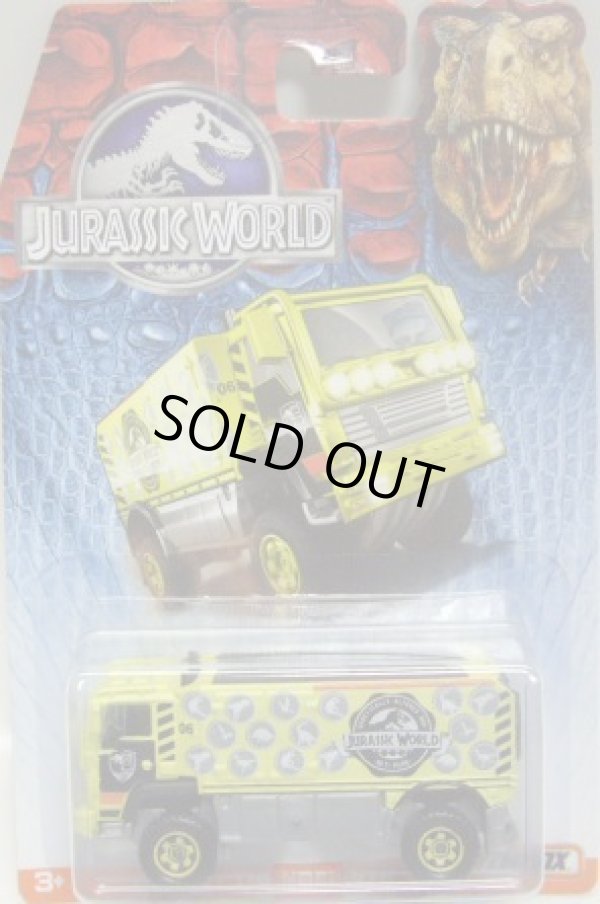 画像1: 2015 MATCHBOX "JURASSIC WORLD" 【DESERT THUNDER V16】 YELLOW