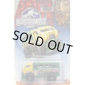 画像: 2015 MATCHBOX "JURASSIC WORLD" 【TRAVEL TRACKER】 YELLOW-GREEN