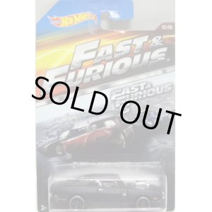 画像: 2015 WALMART EXCLUSIVE - FAST & FURIOUS （ワイルドスピード）【'70 DODGE CHARGER】 FLAT BLACK/PR5 (マットブラック・リアサイドにTAMPO）