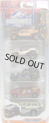 画像: 2015 MATCHBOX "JURASSIC WORLD" 【DESERT 5PACK】 