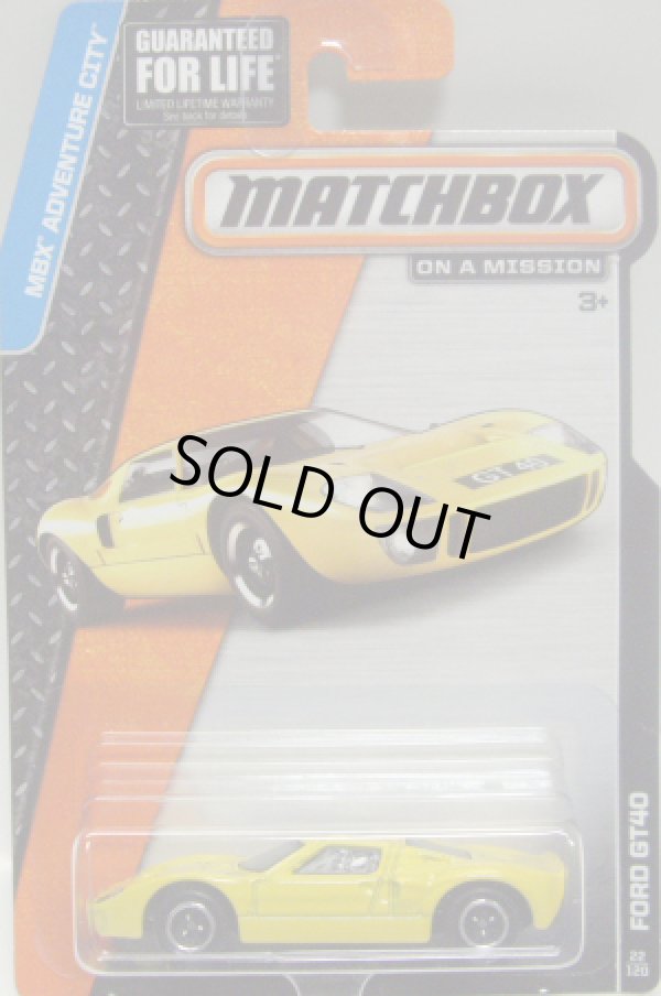 画像1: 2015 【FORD GT40】 YELLOW (NEW CAST) 