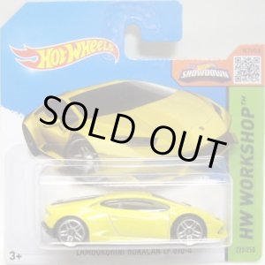 画像: 【LAMBORGHINI HURACAN LP 610-4】　YELLOW/PR5 (NEW CAST) (インターナショナル・ショートカード) 