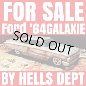 画像: PRE-ORDER HELLS DEPT 2015 【FORD '64 GALAXIE (完成品）】 サビ塗装VER.1(限定12台）（送料サービス適用外）