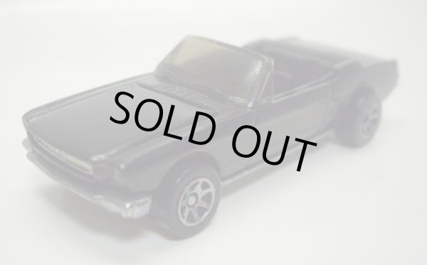 画像1: LOOSE - 1996 TARGET EXCLUSIVE BLACK CONVERTIBLE COLLECTION【'65 MUSTANG CONVERTIBLE】　BLACK/7SP