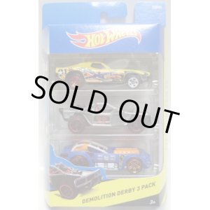 画像: 2015 HOT WHEELS 3PACK 【DEMOLITION DERBY】 Dixie Challenger / Roll Cage / Piledriver