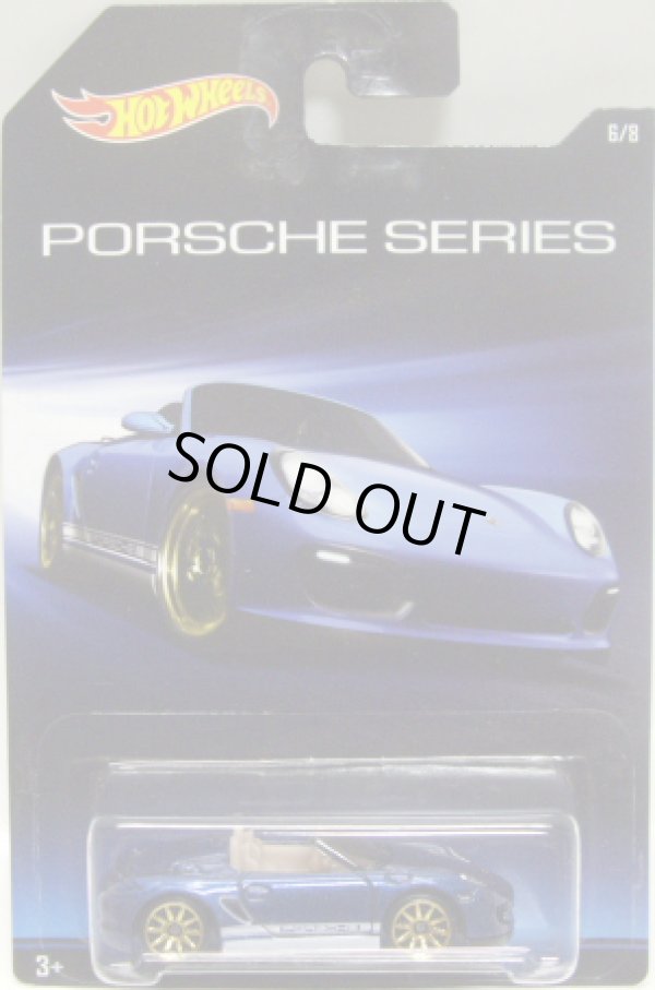 画像1: 2015 PORSCHE ANNIVERSARY 【PORSCHE BOXSTER SPYDER】 DK.BLUE/10SP