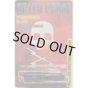 画像: SARA KUSTOM 【"DEATH PROOF" '71 DATSUN BLUEBIRD 510 WAGON (カスタム完成品）】 BLACK/MC5 （送料サービス適用外） 