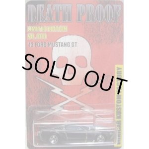 画像: SARA KUSTOM 【"DEATH PROOF" '13 FORD MUSTANG GT (カスタム完成品）】 BLACK/5SP （送料サービス適用外） 