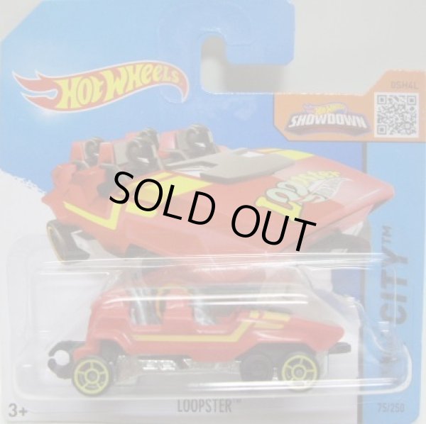 画像1: 【LOOPSTER (HANDS UP)】　RED/O5 (NEW CAST) (インターナショナル・ショートカード) 