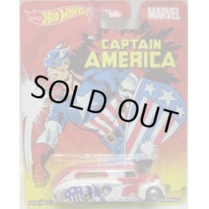 画像: 2015 POP CULTURE - MARVEL 【'38 DODGE AIRFLOW】 RED-WHITE/RR (CAPTAIN AMERICA）