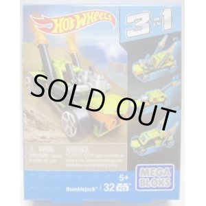 画像: MEGA BLOKS HOT WHEELS 3 in 1 【RUMBLEJACK】　LT.GREEN/5SP