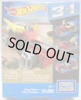 画像: MEGA BLOKS HOT WHEELS 3 in 1 【RAGE RIDER】　RED-BLACK/3SP