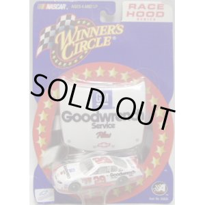 画像: 2002 ACTION - NASCAR WINNER'S CIRCLE 【"#29 GM GOODWRENCH" CHEVY MONTE CARLO】 WHITE (with 1/24 RACE HOOD)