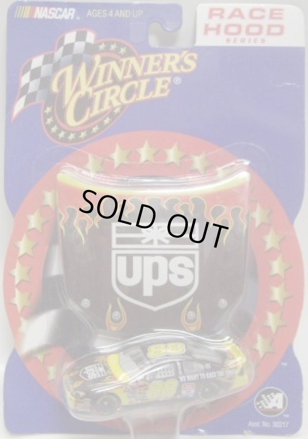 画像1: 2002 ACTION - NASCAR WINNER'S CIRCLE 【"#88 UPS" FORD TAURUS】 BROWN-YELLOW (with 1/24 RACE HOOD)