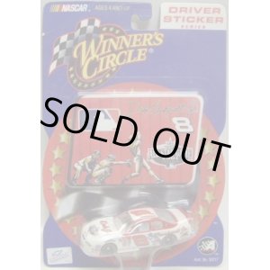画像: 2001 ACTION - NASCAR WINNER'S CIRCLE 【"#8 ALL STAR GAME" CHEVY MONTE CARLO】　WHITE-RED (DRIVER STICKER)