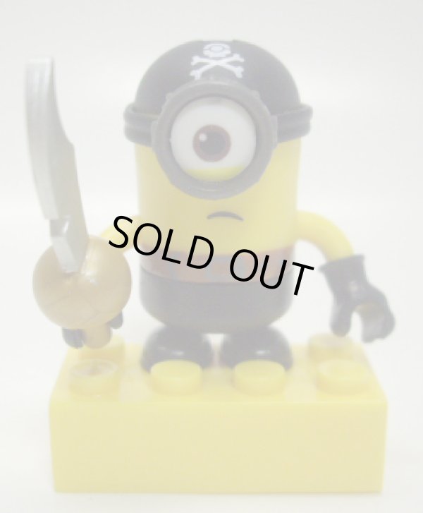 画像1: MEGA BLOKS - MINIONS A MOVIE 【MINION ミニフィグ2】　YELLOW-BLACK