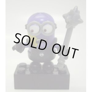 画像: MEGA BLOKS - DESPICABLE ME 2 (怪盗グルーのミニオン危機一発) 【MINION ミニフィグ3】　PURPLE/棍棒