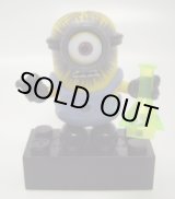 画像: MEGA BLOKS - DESPICABLE ME 2 (怪盗グルーのミニオン危機一発) 【MINION ミニフィグ2】　YELLOW