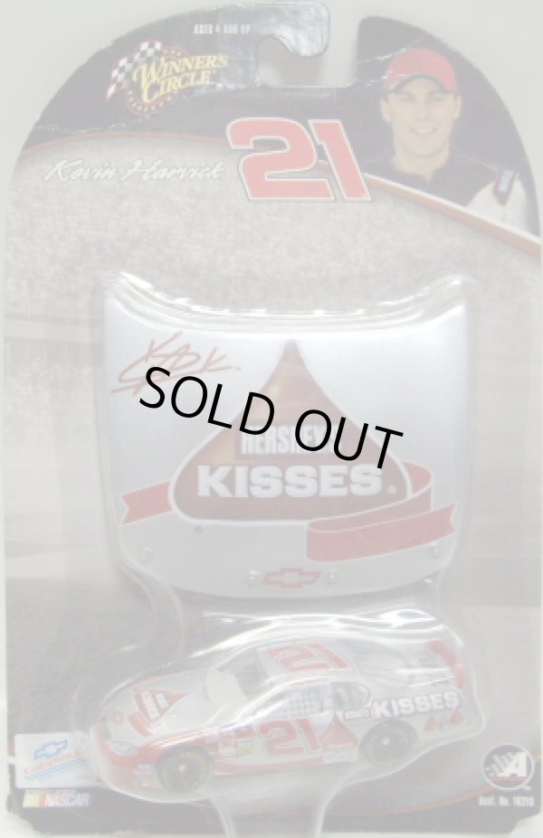 画像1: 2004 ACTION - NASCAR WINNER'S CIRCLE 【"#21 HERSHEY'S KISSES" CHEVY MONTE CARLO】 SILVER (with 1/24 RACE HOOD)