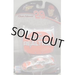 画像: 2004 ACTION - NASCAR WINNER'S CIRCLE 【"#29 TEAM REALTREE/GM GOODWRENCH" CHEVY MONTE CARLO】 WHITE-ORANGE (with 1/24 RACE HOOD)