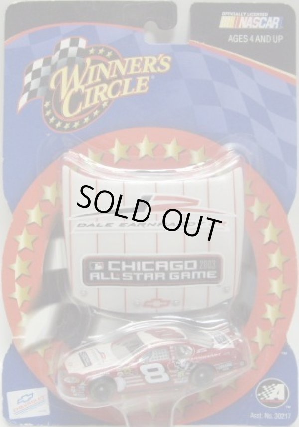 画像1: 2003 ACTION - NASCAR WINNER'S CIRCLE 【"#8 CHICAGO ALL STAR GAME/DALE EARNHARDT JR." CHEVY MONTE CARLO】 RED-WHITE (with 1/24 RACE HOOD)