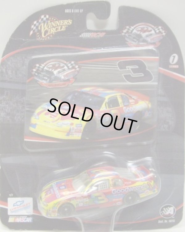 画像1: 2004 ACTION - NASCAR WINNER'S CIRCLE 【"#3 GM GOODWRENCH" CHEVY MONTE CARLO】 YELLOW-RED (WITH STICKER)