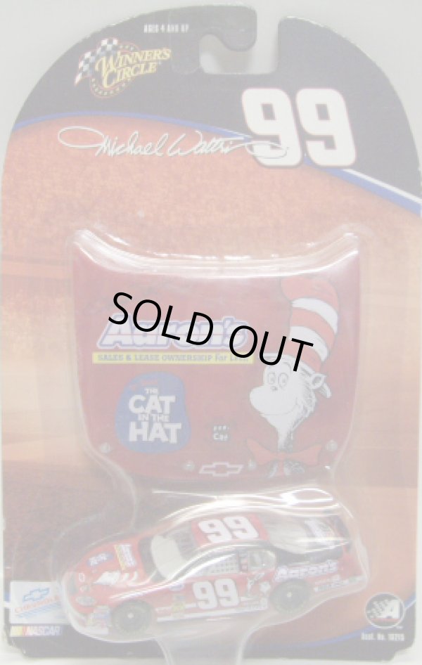 画像1: 2004 ACTION - NASCAR WINNER'S CIRCLE 【"#99 AARON'S/THE CAT IN THE HAT" CHEVY MONTE CARLO】 RED (with 1/24 RACE HOOD)