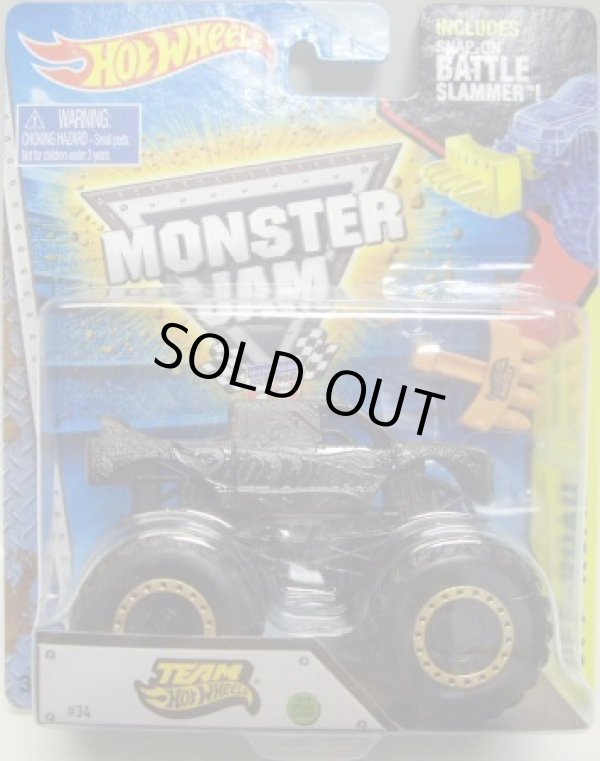 画像1: 2015 MONSTER JAM includes SNAP-ON BATTLE SLAMMER! 【TEAM HOT WHEELS】 BLACK (2015 SPECIAL EDITION)