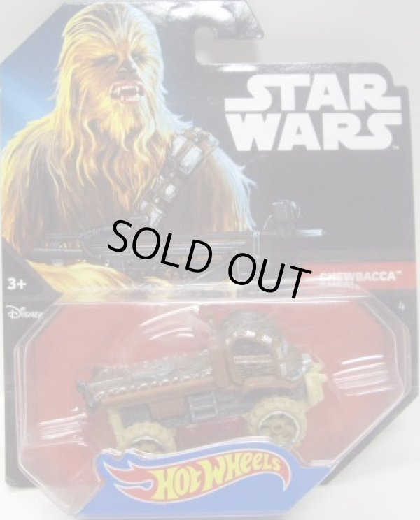 画像1: 2015 HW STAR WARS 【CHEWBACCA】　BROWN/OR6SP  (2015 BLACK CARD)