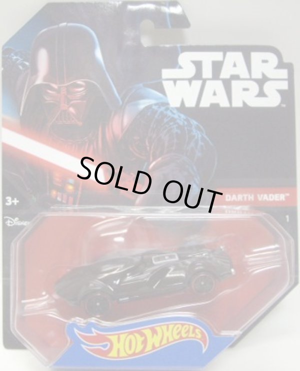 画像1: 2015 HW STAR WARS 【DARTH VADER】　BLACK/PR5 (2015 BLACK CARD)