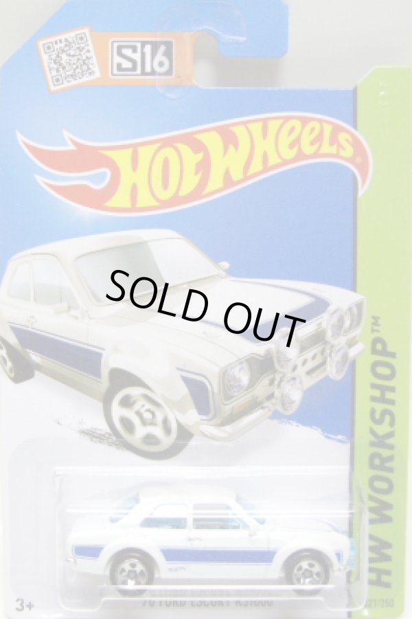 画像1: 【'70 FORD ESCORT RS1600】　WHITE/5SP (NEW CAST)