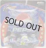 画像: 1/43 2003 ACTION - NASCAR WINNER'S CIRCLE 【"#24 PEPSI/DU PONT" CHEVY MONTE CARLO】　BLUE (with 1/18 RACE HOOD)