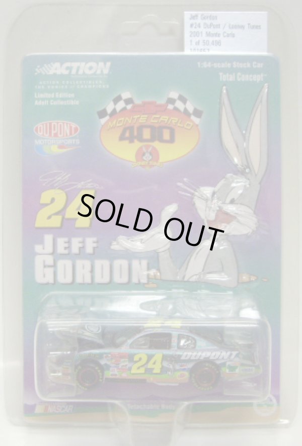 画像1: 2001 ACTION - NASCAR LIMITED EDITION 【"#24 DU PONT/LOONEY TUNESS" CHEVY MONTE CARLO】　MET.GREEN