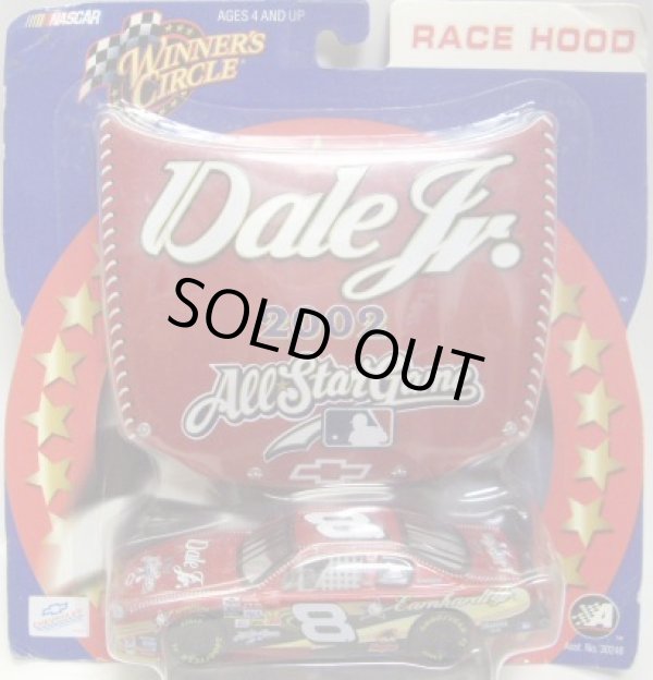 画像1: 1/43 2002 ACTION - NASCAR WINNER'S CIRCLE 【"#8 2002 MLB ALL STAR GAME" CHEVY MONTE CARLO】　RED (with 1/18 RACE HOOD)