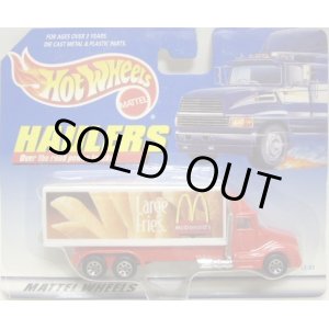 画像: 1997 HW HAULERS 【McDONALD'S (LARGE FRIES)】　RED-WHITE/7SP