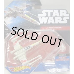 画像: 2015 HW STAR WARS STARSHIP 【X-WING FIGHTER RED 5】　WHITE (BLACK CARD)