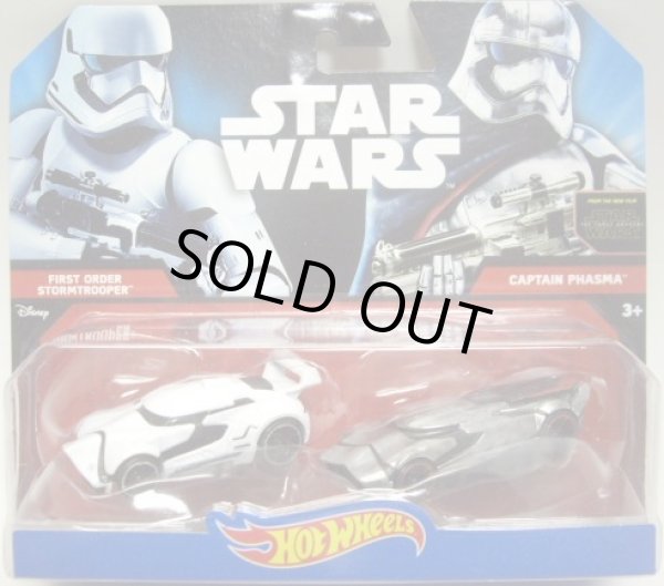 画像1: 2015 HW STAR WARS 2PACK 【FIRST ORDER STORMTROOPER/CAPTAIN PHASMA】