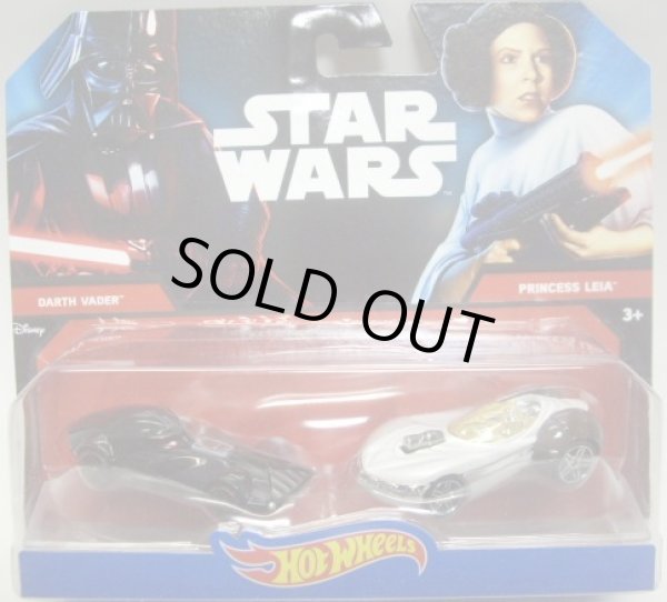 画像1: 2015 HW STAR WARS 2PACK 【DARTH VADER/PRINCESS LEIA】