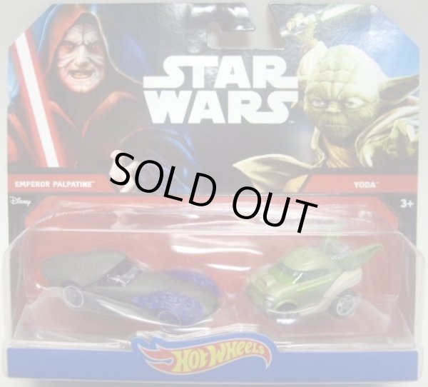 画像1: 2015 HW STAR WARS 2PACK 【EMPEROR PALPATINE/YODA】