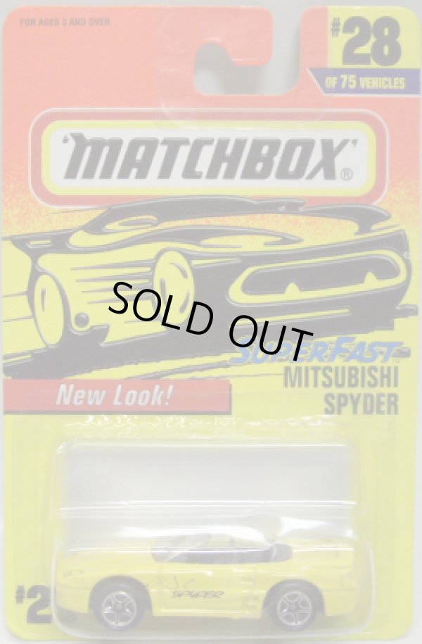 画像1: 1997  【MITSUBISHI SPYDER】 YELLOW