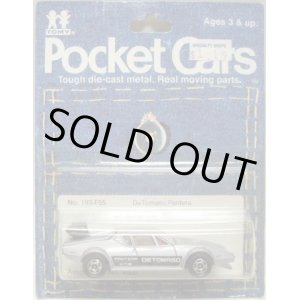 画像: TOMY POCKET CARS 【DETOMASO PANTERA】　SILVER （USトミカ）