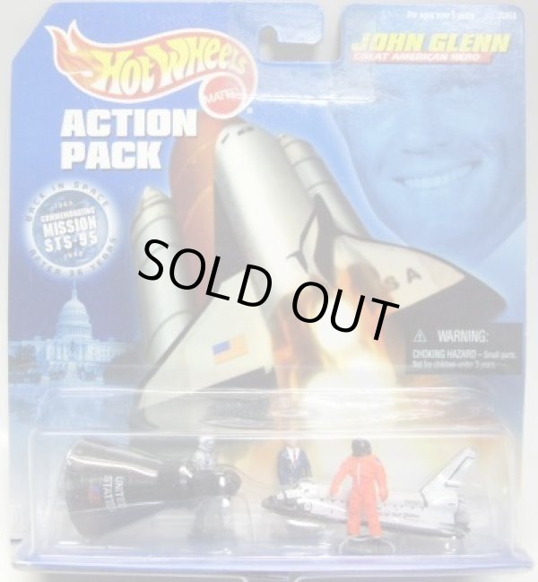 画像1: 1999 ACTION PACK 【JOHN GLENN】 MERCURY FRIENDSHIP7 1962/SPACE SHUTTLE DISCOVERY 1998