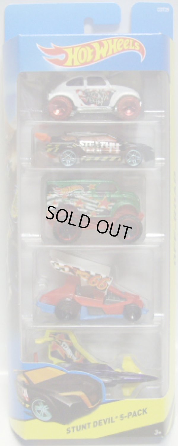 画像1: 2015 5PACK 【STUNT DEVIL】　Baja Bug / Loop Coupe / Monster Dairy Delivery / Dirty Outlaw / Poison Arrow 