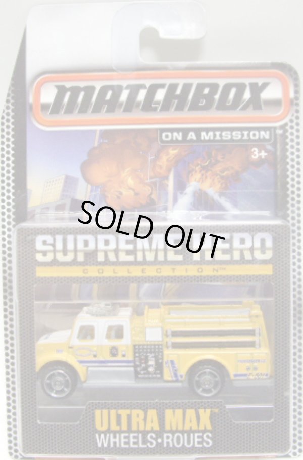 画像1: 2015 MATCHBOX "SUPREME HERO" 【INTERNATIONAL PUMPER】 YELLOW