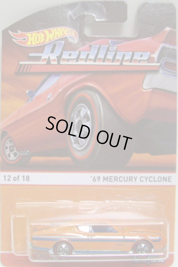 画像1: 2015 HW HERITAGE - REDLINE 【'69 MERCURY CYCLONE】 ORANGE/RL